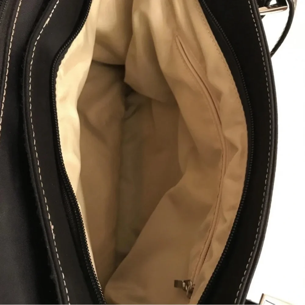 Storksak Gigi Diaper bag in black nylon - Picture 7 of 16